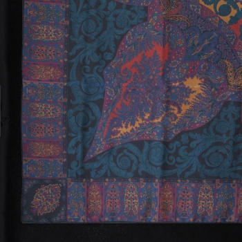 Italian Foulard made of Washable Silk, 135 x 135 cm